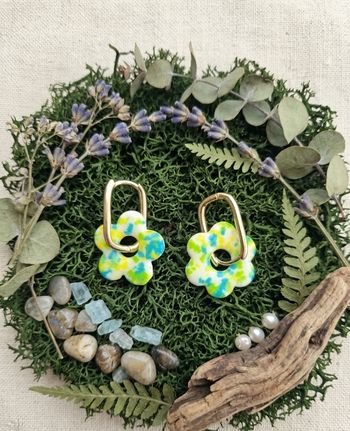 Boucles d’oreilles "Printemps Pop"