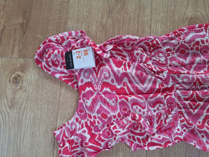 Combinaison fluide manches courtes 98cm - photo numéro 2