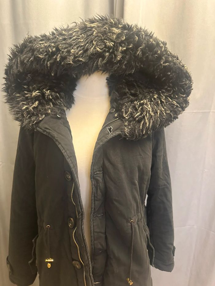Parka chaude noire T2 - photo numéro 4