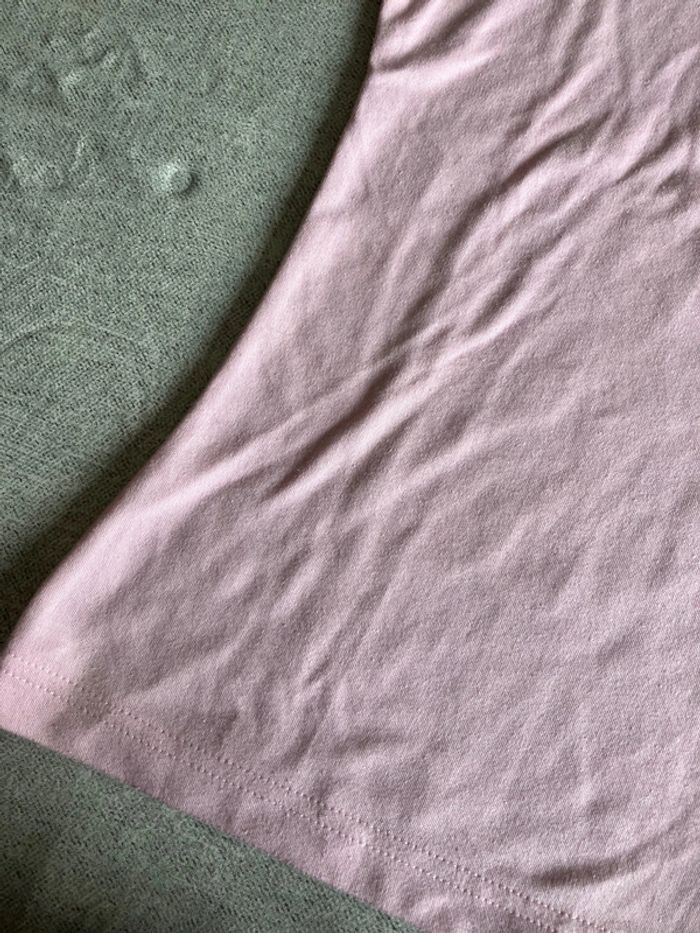 T-shirt rose clair – Taille 14 ans – Marque Diadora – Très bon état - photo numéro 2