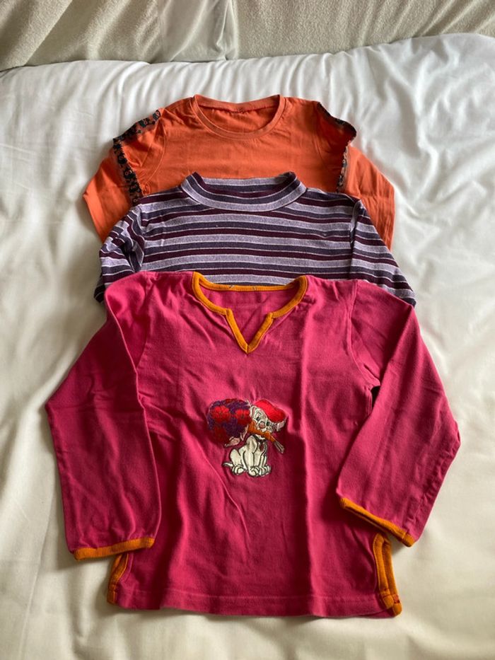 Lot de 3 tee-shirt manche longue