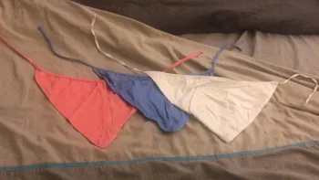 Lot de 3 fichus