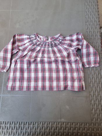 Tunique fille manche longue 6 mois