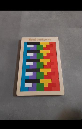 Puzzle Wood intelligence en bois, Parfait état 