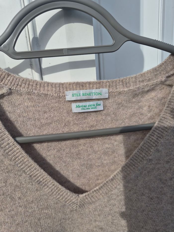 Pulle Benetton 100%laine - photo numéro 2