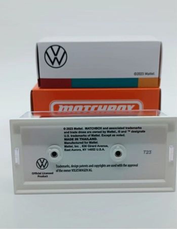 Voiture Golf matchbox mattel hotwheels métal 1/64 Volkswagen mk3 1995 harlequin - photo numéro 3
