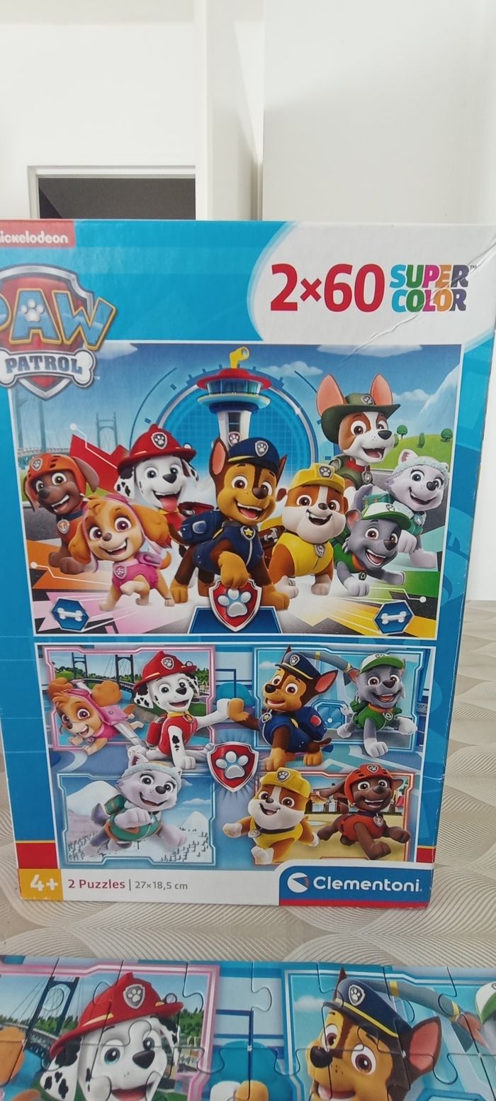 Lot de deux puzzles pat patrouille - photo numéro 3