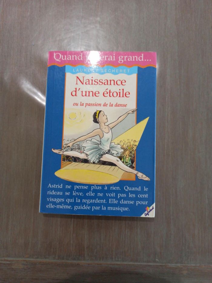 Livre naissance d'une étoile