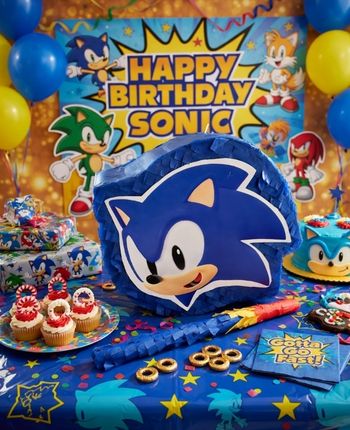 Sonic pinata Anniversaire enfant