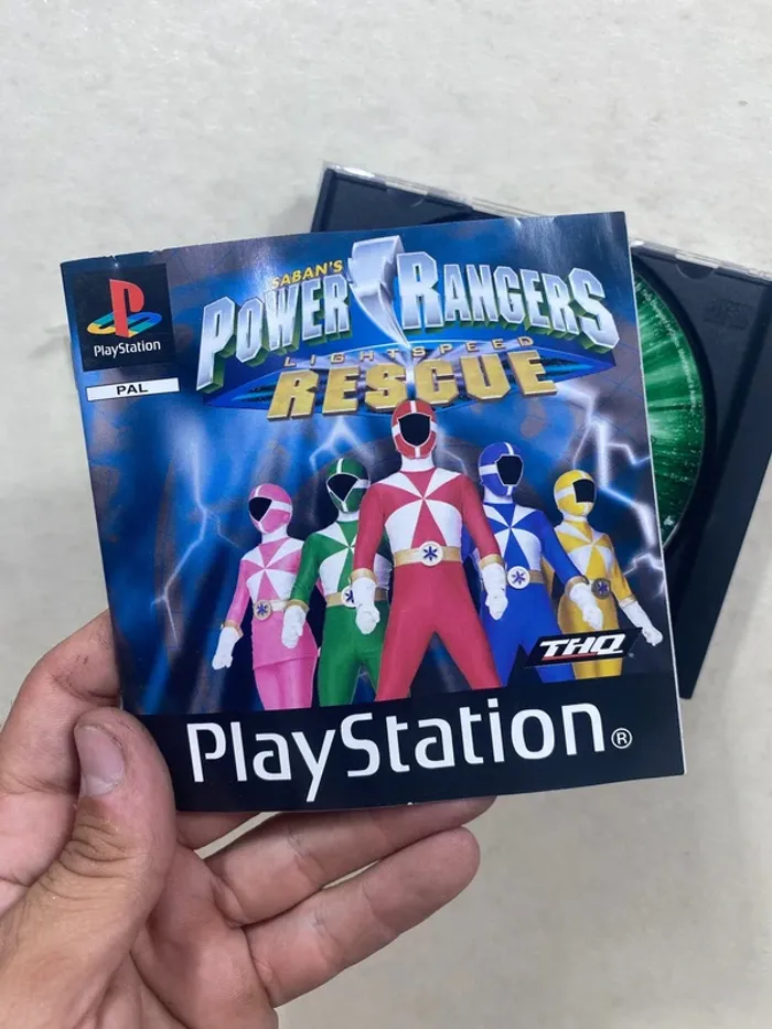 🎮 Jeu Power Rangers Lightspeed Rescue - PS1 - photo numéro 2