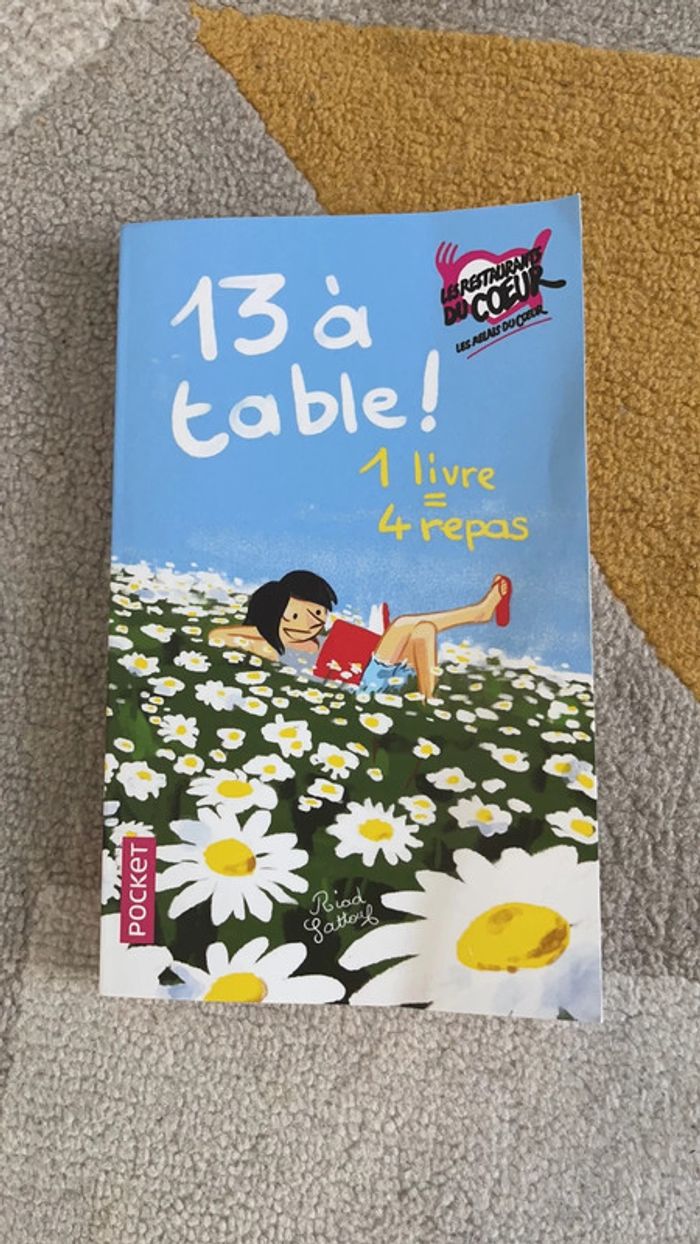 13 à table 1 livre = 1 repas Riad Sattouf