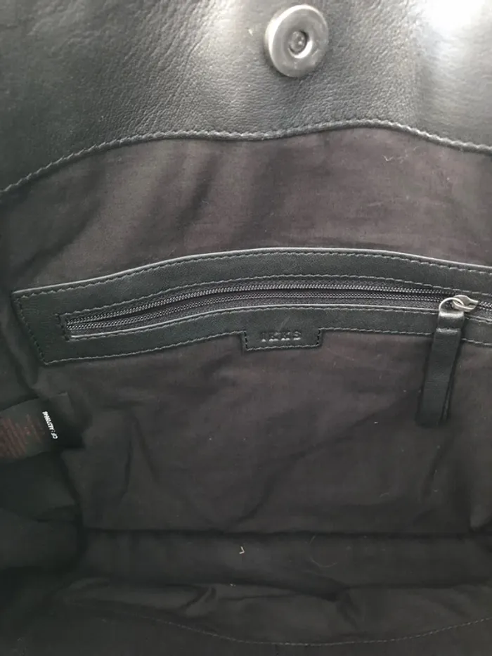 Sac cabas IKKS - noir - photo numéro 3