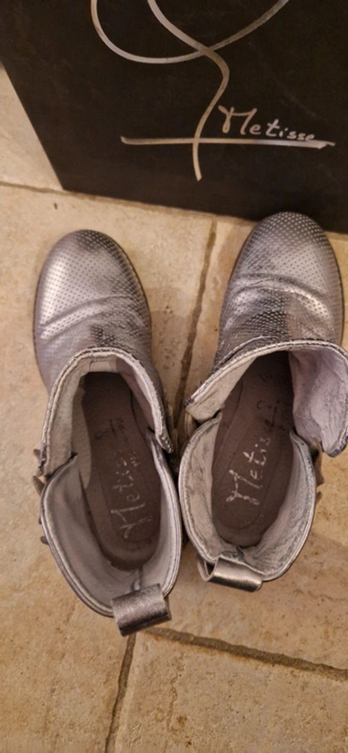 Bottines en cuir étoile Métisse - photo numéro 10