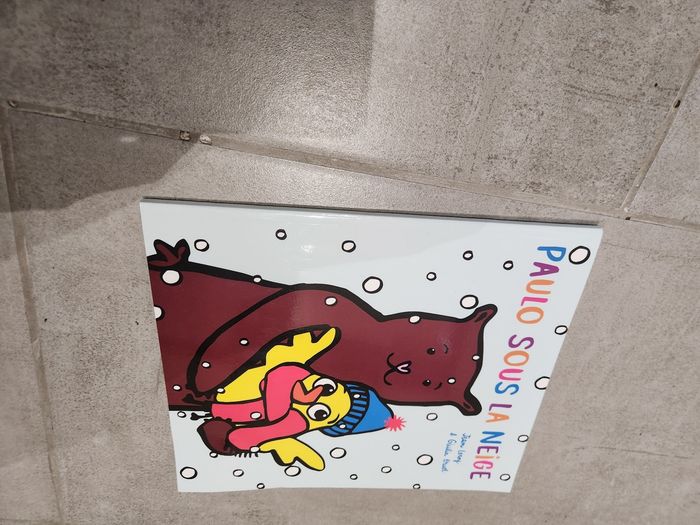 Livre souple enfant : Paulo sous la neige