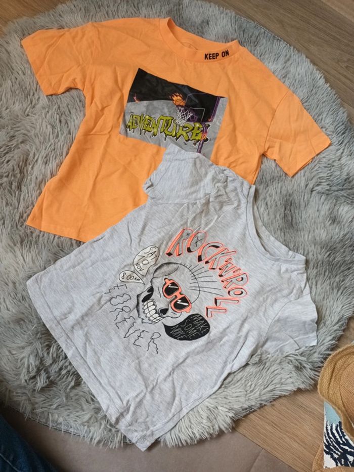 Lot tee-shirts kiabi taille 6 ans