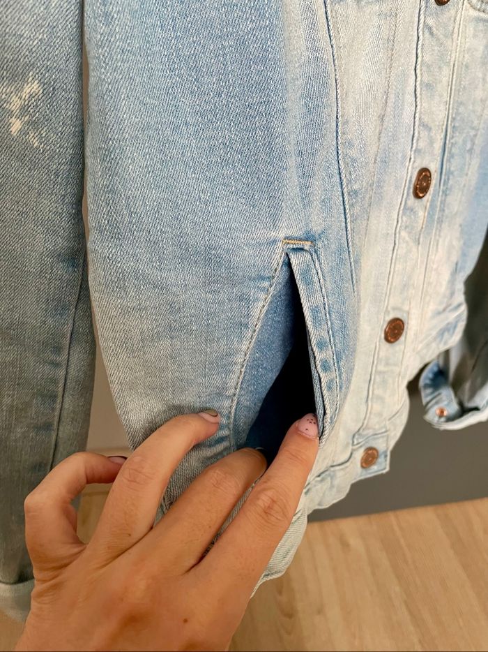 Veste en jean Zara Trafaluc – Taille M - photo numéro 4