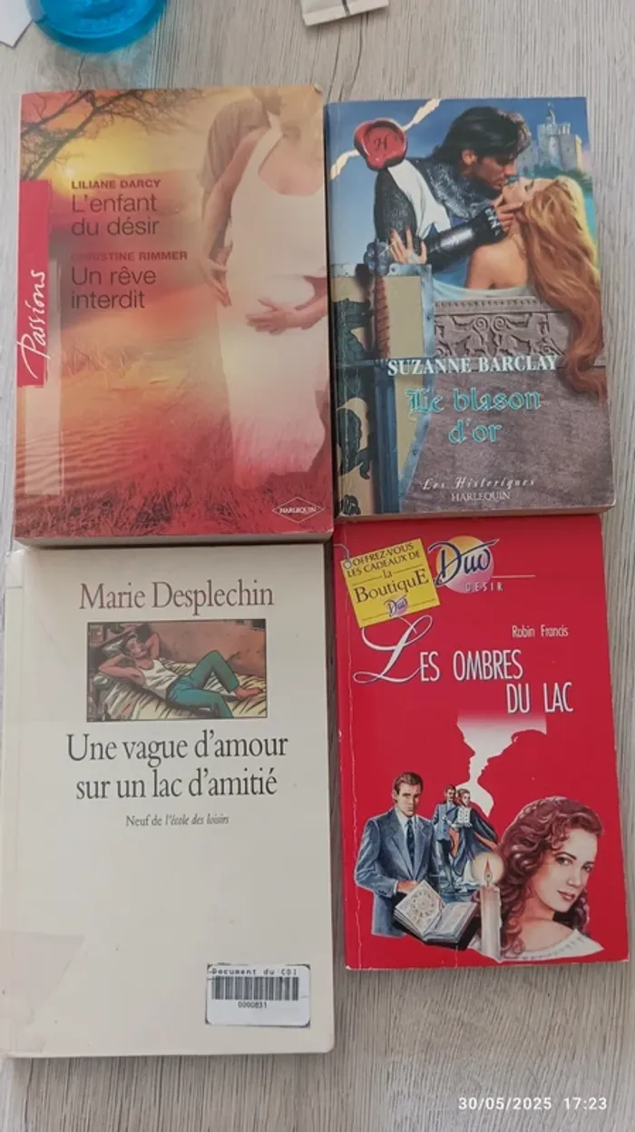 Lot 4 livres