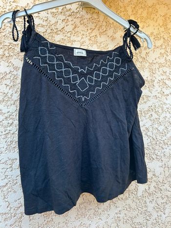 Débardeur noir pimkie