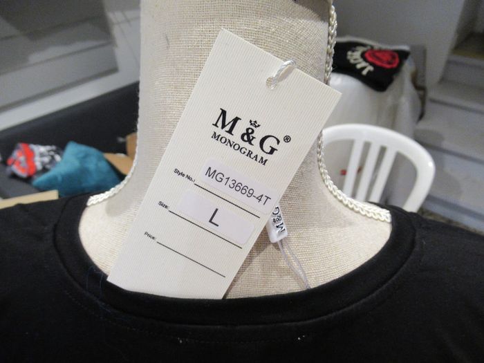Tee Shirt M&G Monogram (ref003) - photo numéro 3