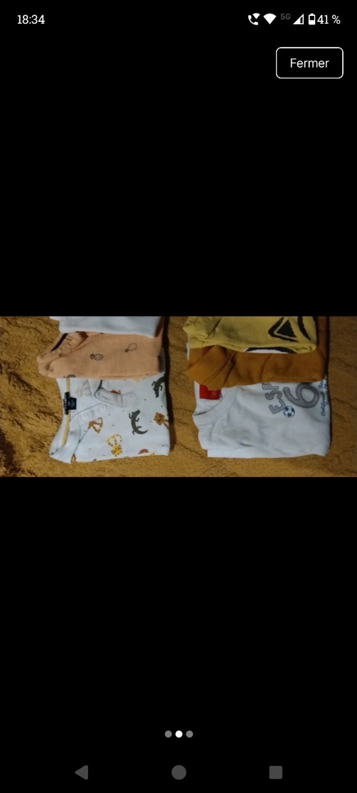 Lot de 8 t-shirt manches courtes - photo numéro 2