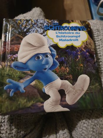Livre les schtoumpfs 