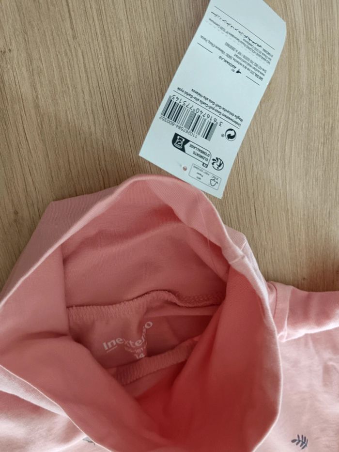 Tee shirt col roulé taille 14 ans - photo numéro 3