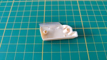 Intérieur porte droite pièce détachée miniature Bburago Burago Jaguar type E 1961 1/18 1/18e 1/18ème