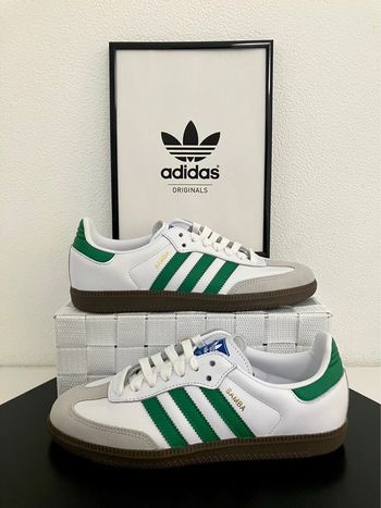 Adidas Originals Samba OG White / Green