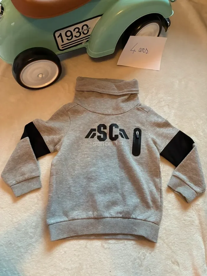 Sweat col roulé
