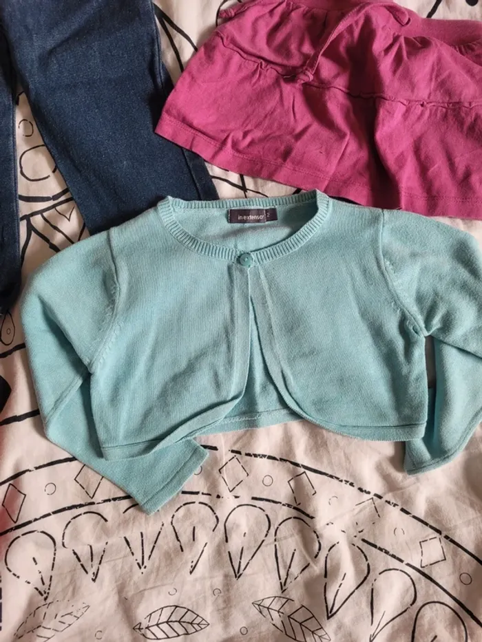 Lot vêtements fille 2 ans - photo numéro 3