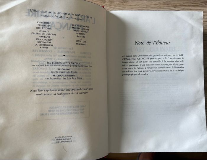 L’art culinaire français de Flammarion - photo numéro 4