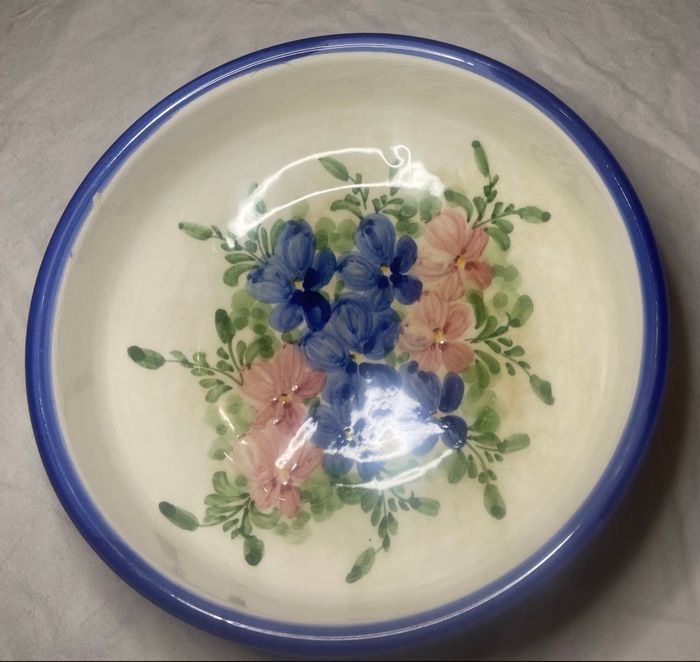 Plat apéritif à fleurs - photo numéro 2