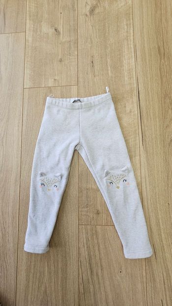 Legging chaud fille 4ans 