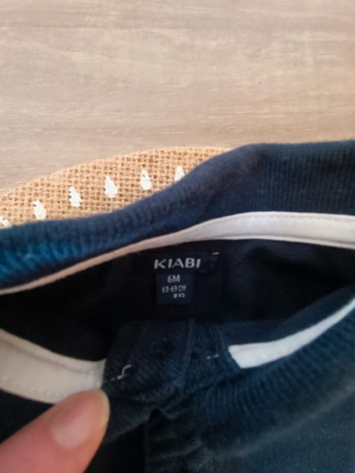 🐼 Lot tee-shirts Kiabi taille 6mois - photo numéro 3