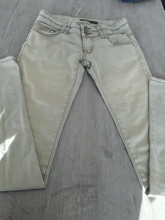 Jeans kaki clair