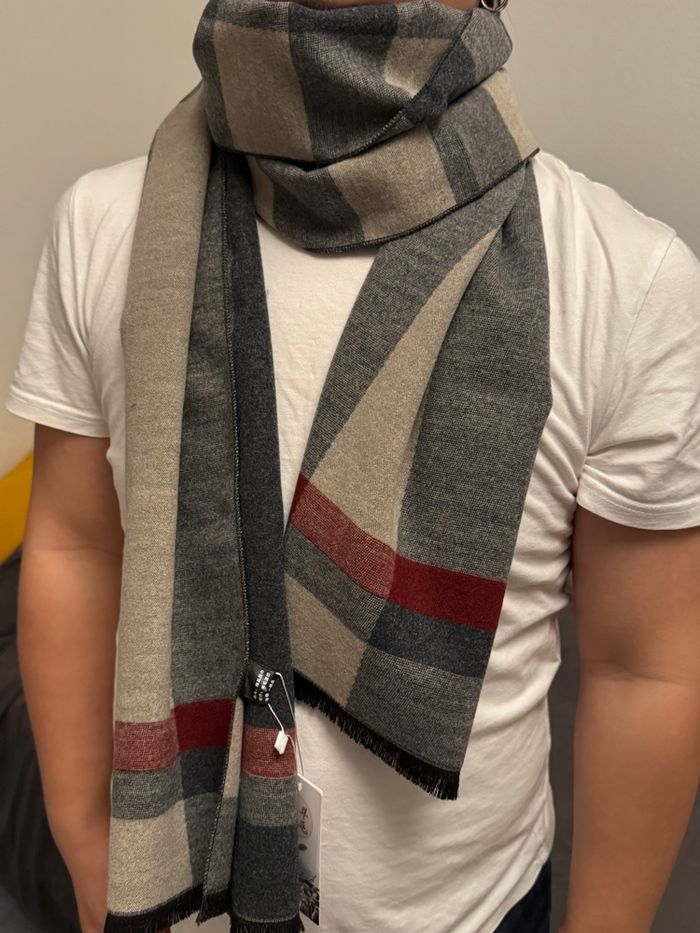 Écharpe carreaux - photo numéro 2