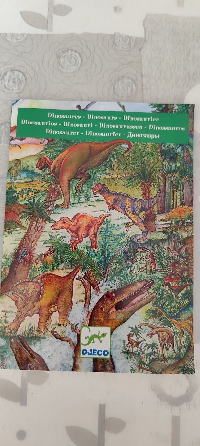 Puzzle d'observation Dinosaures - photo numéro 7