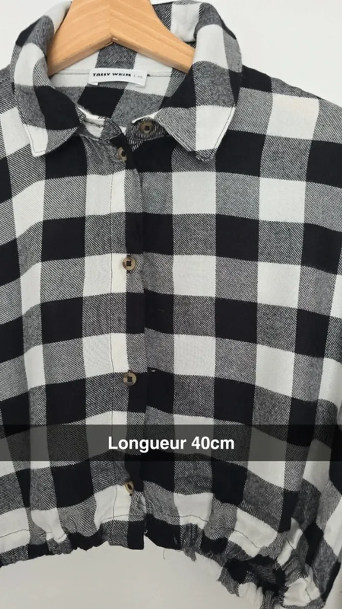 Chemise à carreaux - photo numéro 3