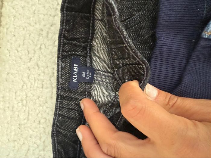 Lot de 6 jean pantalons 6 mois jacadi kiabi - photo numéro 3