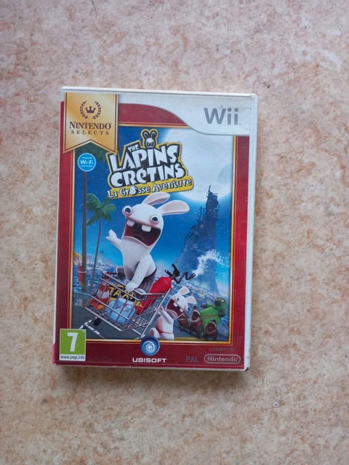 Lapins cretins wii