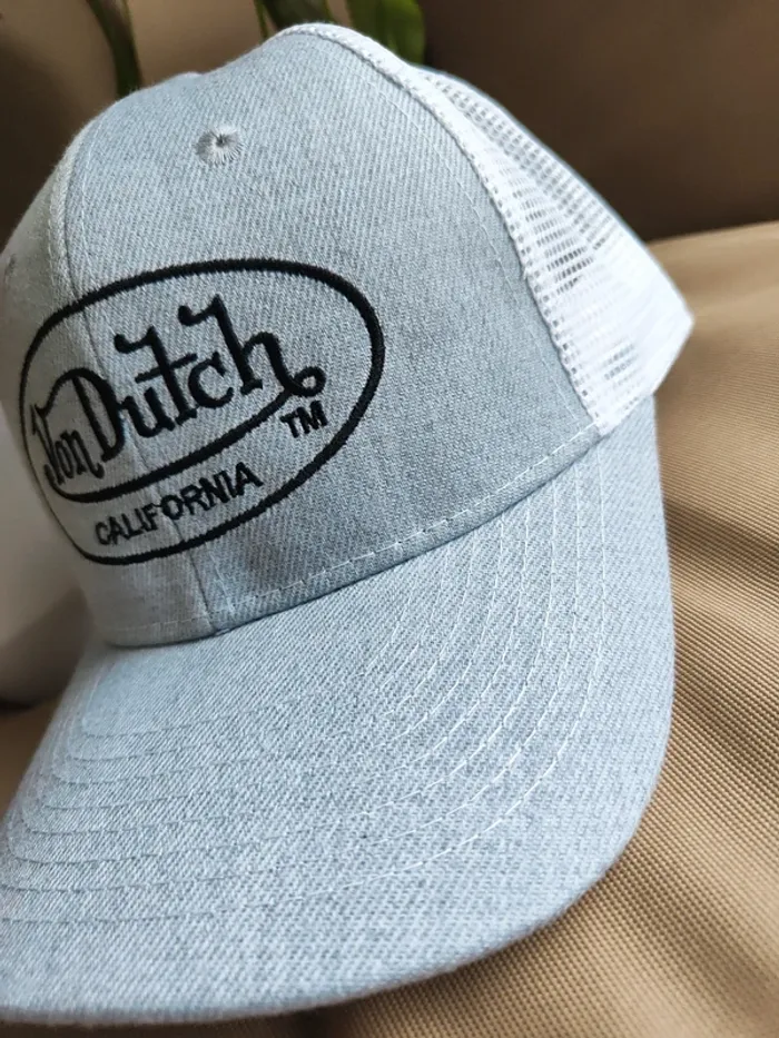 Casquette Trucker Von Dutch grise - photo numéro 2