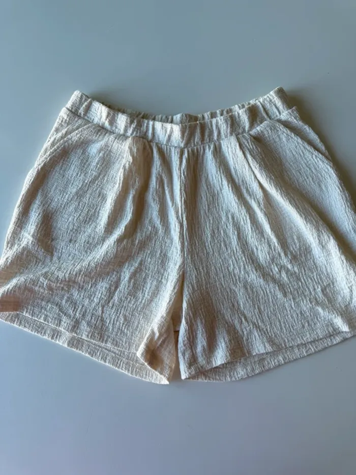 Short fluide beige GEMO