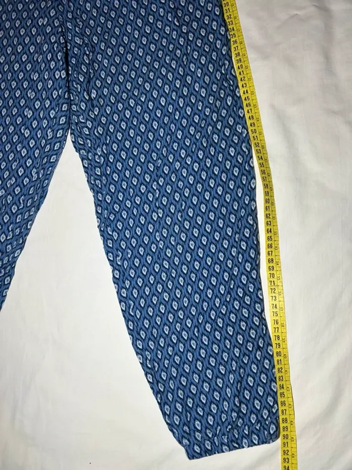 Pantalon bleu vintage - photo numéro 3