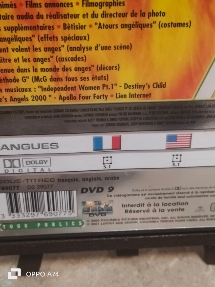 DVD 🧡 Charlie et ses drôles de dames - photo numéro 3