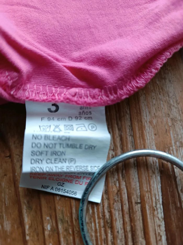 T-shirt fille 3 ans - photo numéro 5