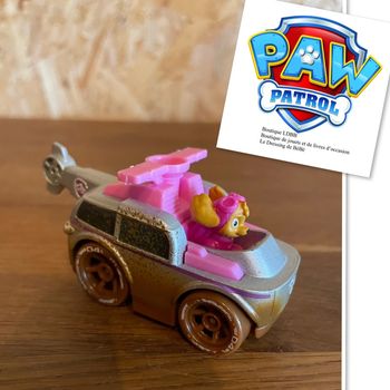 Idée Cadeau 🎁 Véhicule True Métal Stella de la Pat Patrouille Paw Patrol