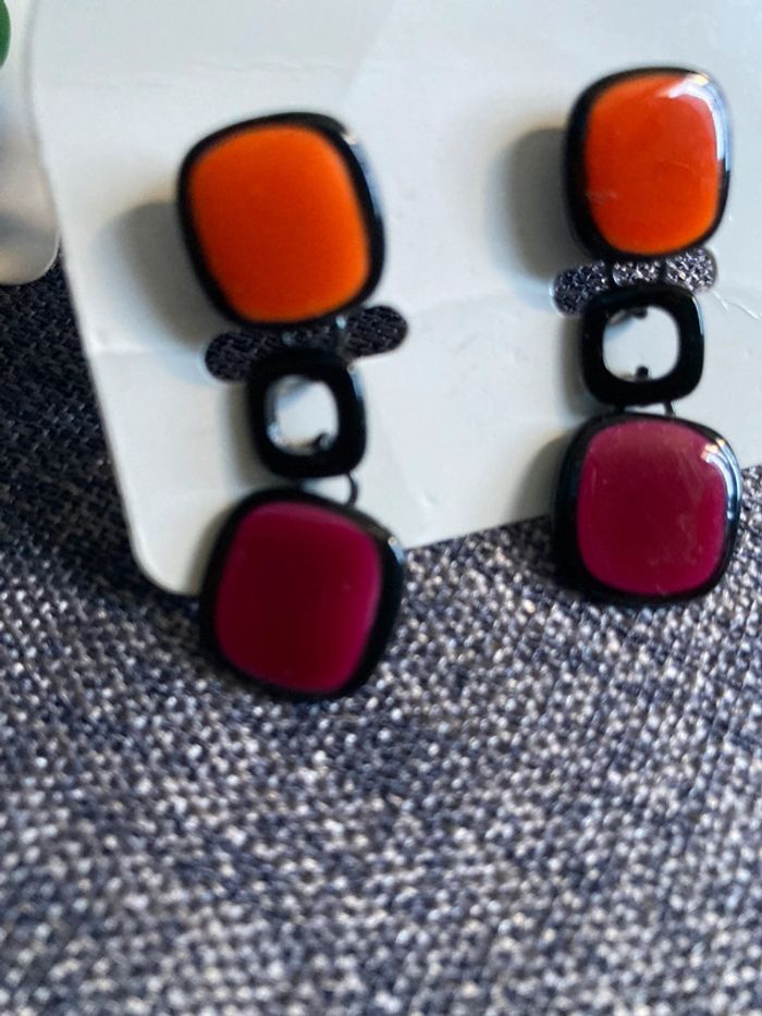 Lot 2 paires de boucles oreilles - photo numéro 3