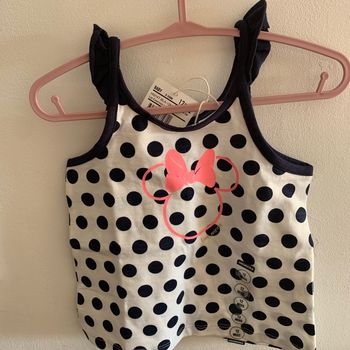 Débardeur à pois minnie