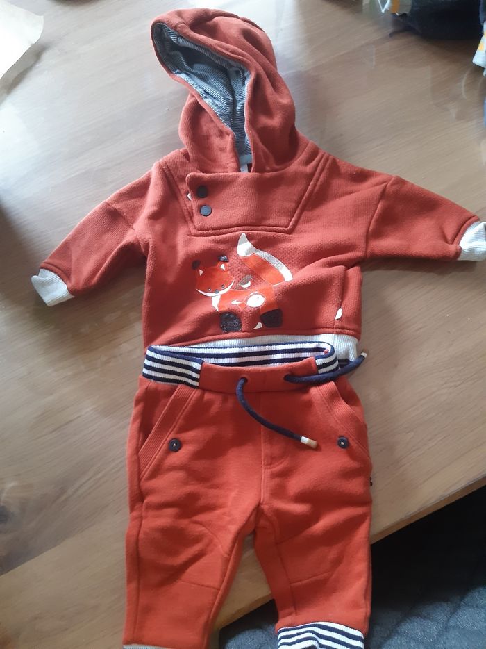 Ensemble renard 3 mois Okaïdi