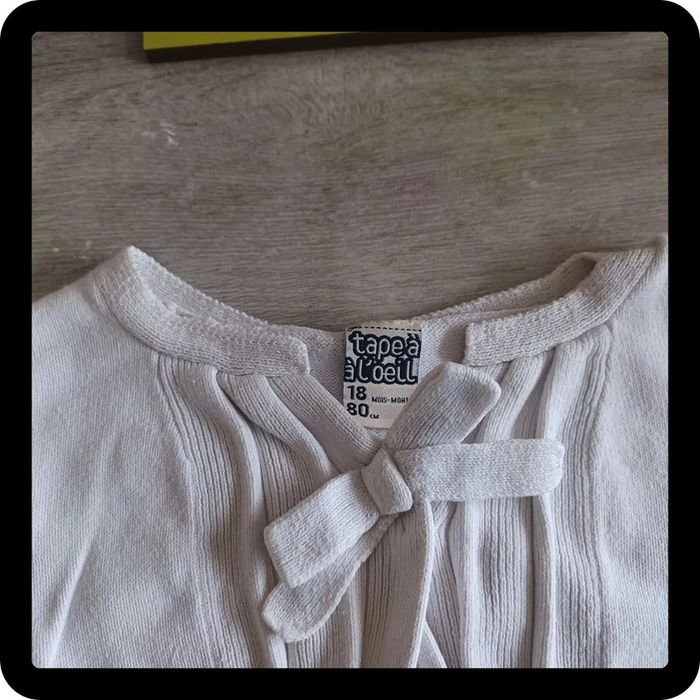 Gilet court bolero 18 mois - photo numéro 2